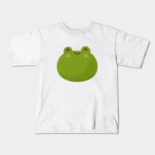 Smiling Cute Little Frog Kids T-Shirt